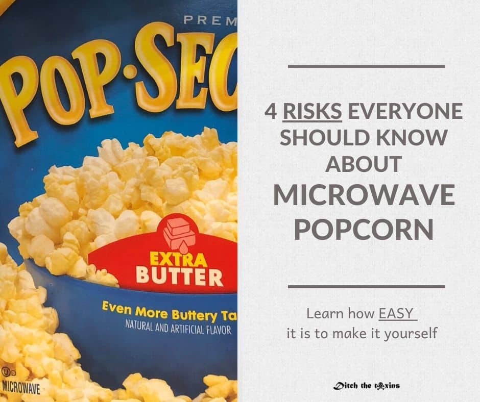 popp secret extra butter popcorn package
